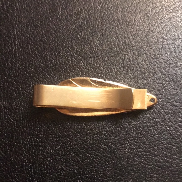 Gold Nugget tie clip - Picture 3 of 3